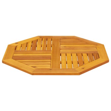 vidaXL Επιφάνεια Τραπεζιού Οκτάγωνη 80x80x2,2cm Μασίφ Ξύλο Ακακίας 1 τεμ.