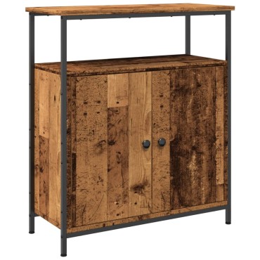 vidaXL Ντουλάπι Όψη Παλαιού Ξύλου 70x30x80cm από Επεξεργασμένο Ξύλο 1 τεμ.