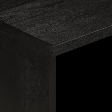 vidaXL Έπιπλο Τηλεόρασης Μαύρο 70x33x46cm από Επεξεργ. Ξύλο 1 τεμ.