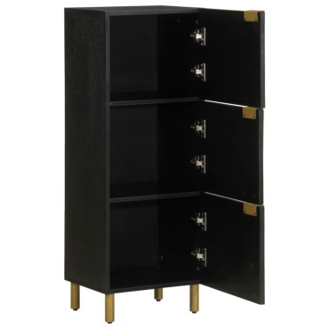 vidaXL Ντουλάπι Μαύρο 40x33x110cm από Επεξεργασμένο Ξύλο 1 τεμ.