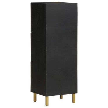 vidaXL Ντουλάπι Μαύρο 40x33x110cm από Επεξεργασμένο Ξύλο 1 τεμ.