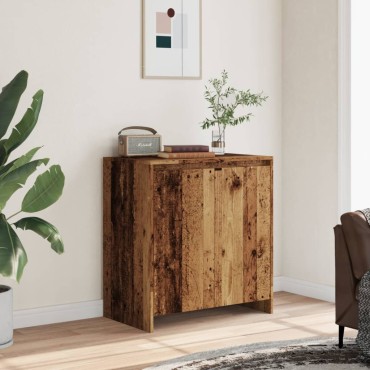 vidaXL Μπουφές Παλαιό Ξύλο 70x41x75cm από Επεξεργασμένο Ξύλο 1 τεμ.