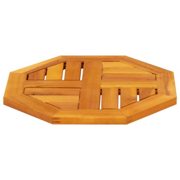 vidaXL Επιφάνεια Τραπεζιού Οκτάγωνη 40x40x2cm Μασίφ Ξύλο Ακακίας 1 τεμ.