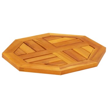 vidaXL Επιφάνεια Τραπεζιού Οκτάγωνη 40x40x2cm Μασίφ Ξύλο Ακακίας 1 τεμ.