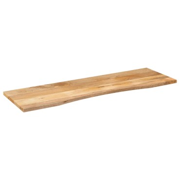 vidaXL Επιφάνεια Γραφείου Καμπύλη 160x50x2,5cm Μασίφ Ακατ. Μάνγκο
