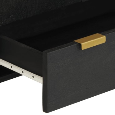 vidaXL Ντουλάπι Μαύρο 60x33x110cm από Επεξεργασμένο Ξύλο 1 τεμ.