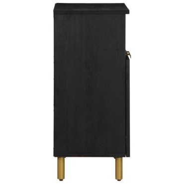 vidaXL Ραφιέρα Μαύρη 60x33x75cm από Επεξεργασμένο Ξύλο