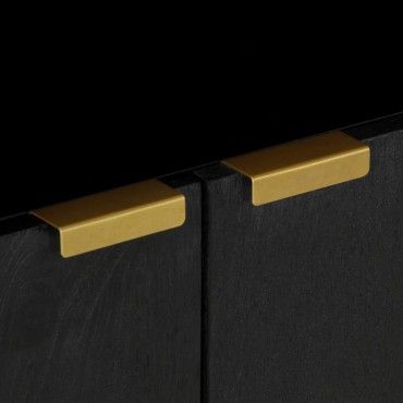 vidaXL Ραφιέρα Μαύρη 60x33x75cm από Επεξεργασμένο Ξύλο