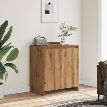 vidaXL Μπουφές Artisan Δρυς 70x41x75cm από Επεξεργασμένο Ξύλο 1 τεμ.