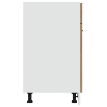 vidaXL Ντουλάπι με Συρτάρια "Lyon" από Τεχνητό Δρυς 60x46x81,5cm από Τεχνητό Ξύλο 1 τεμ.