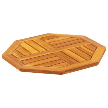 vidaXL Επιφάνεια Τραπεζιού Οκτάγωνη 50x50x2cm Μασίφ Ξύλο Ακακίας 1 τεμ.
