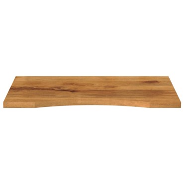 vidaXL Επιφάνεια Γραφείου Καμπύλη 80x60x2,5cm Μασίφ Ακατ. Μάνγκο