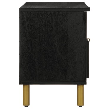 vidaXL Έπιπλο Τηλεόρασης Μαύρο 100x33x46cm από Επεξεργασμένο Ξύλο 1 τεμ.