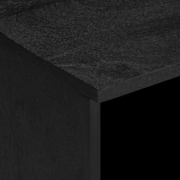 vidaXL Έπιπλο Τηλεόρασης Μαύρο 100x33x46cm από Επεξεργασμένο Ξύλο 1 τεμ.