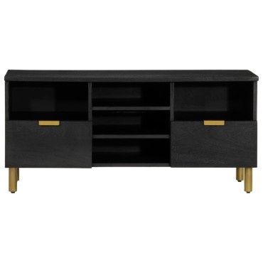 vidaXL Έπιπλο Τηλεόρασης Μαύρο 100x33x46cm από Επεξεργασμένο Ξύλο 1 τεμ.