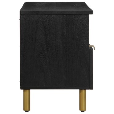 vidaXL Έπιπλο Τηλεόρασης Μαύρο 100x33x46cm από Επεξεργασμένο Ξύλο 1 τεμ.