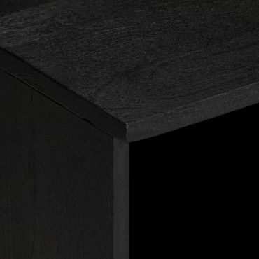 vidaXL Έπιπλο Τηλεόρασης Μαύρο 100x33x46cm από Επεξεργασμένο Ξύλο 1 τεμ.
