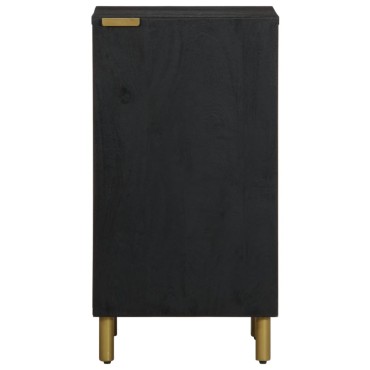vidaXL Ραφιέρα Μαύρη 40x33x75cm από Επεξεργασμένο Ξύλο