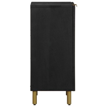 vidaXL Ραφιέρα Μαύρη 40x33x75cm από Επεξεργασμένο Ξύλο
