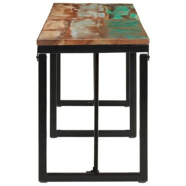 vidaXL Πάγκος 160x35x46cm από Μασίφ Ανακυκλωμένο Ξύλο 1 τεμ.
