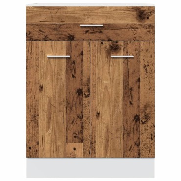 vidaXL Ντουλάπι με ΣυρτάριLyon  Παλαιό Ξύλο 60x46x81,5cm Επεξ. Ξύλο 1 τεμ.