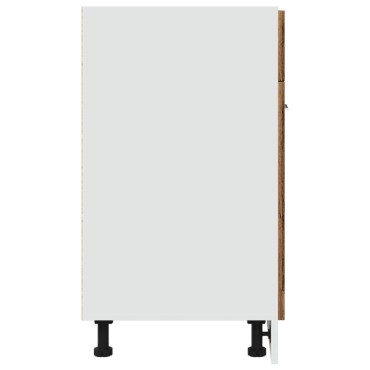 vidaXL Ντουλάπι με ΣυρτάριLyon  Παλαιό Ξύλο 60x46x81,5cm Επεξ. Ξύλο 1 τεμ.