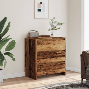vidaXL Μπουφές Παλαιό Ξύλο 70x41x75cm από Επεξεργασμένο Ξύλο 1 τεμ.