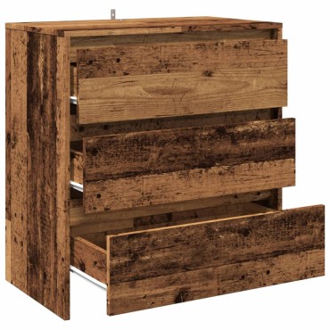 vidaXL Μπουφές Παλαιό Ξύλο 70x41x75cm από Επεξεργασμένο Ξύλο 1 τεμ.