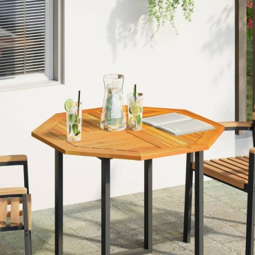 vidaXL Επιφάνεια Τραπεζιού Οκτάγωνη 90x90x2,2cm Μασίφ Ξύλο Ακακίας 1 τεμ.