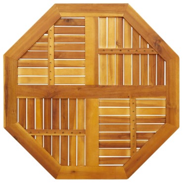 vidaXL Επιφάνεια Τραπεζιού Οκτάγωνη 90x90x2,2cm Μασίφ Ξύλο Ακακίας 1 τεμ.