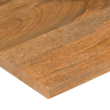 vidaXL Επιφάνεια Γραφείου Καμπύλη 140x50x2,5cm Μασίφ Ακατ. Μάνγκο