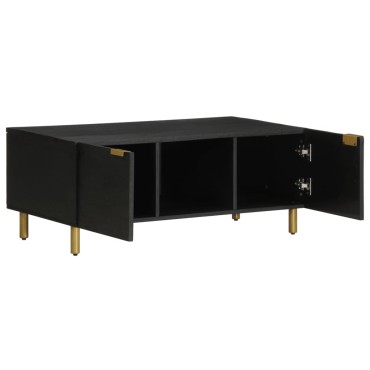 vidaXL Τραπεζάκι Σαλονιού Μαύρο 100x54x40cm από Επεξεργασμένο Ξύλο 1 τεμ.