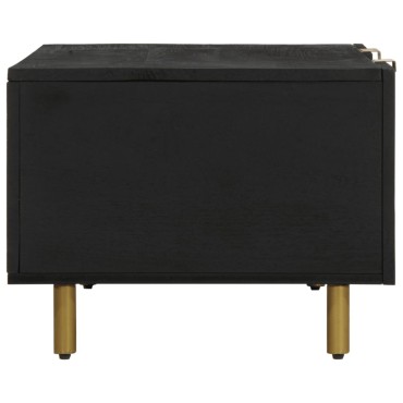 vidaXL Τραπεζάκι Σαλονιού Μαύρο 100x54x40cm από Επεξεργασμένο Ξύλο 1 τεμ.