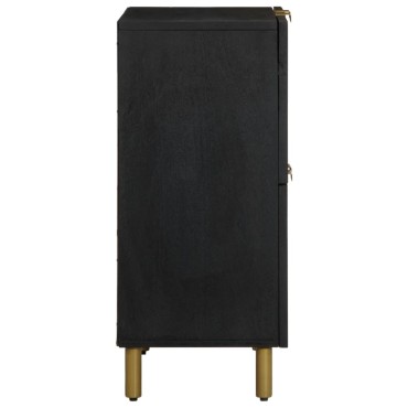 vidaXL Ραφιέρα Μαύρη 60x33x75cm από Επεξεργασμένο Ξύλο