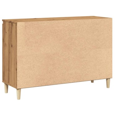 vidaXL Μπουφές Αρτισιανή Δρυς 102x35x70cm από Επεξεργασμένο Ξύλο 1 τεμ.