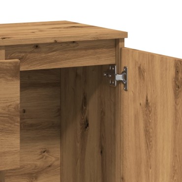 vidaXL Μπουφές Αρτισιανή Δρυς 102x35x70cm από Επεξεργασμένο Ξύλο 1 τεμ.