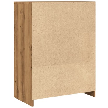 vidaXL Ντουλάπι Μπάνιου Αρτισιανή Δρυς 60x33x80cm Επεξ. Ξύλο