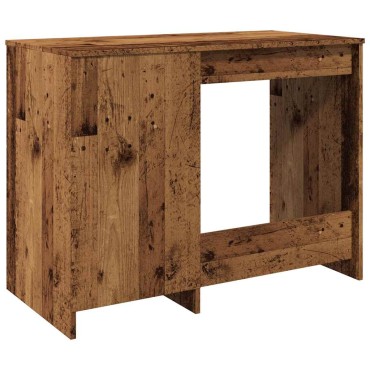 vidaXL Γραφείο Όψη Παλαιού Ξύλου 100x50x76cm από Επεξεργασμένο Ξύλο 1 τεμ.