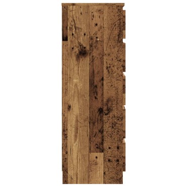 vidaXL Συρταριέρα Όψη Παλαιού Ξύλου 60x36x103cm Επεξεργασμένο Ξύλο 1 τεμ.