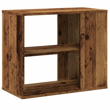 vidaXL Βοηθητικό Ντουλάπι Όψη Παλαιού Ξύλου 60x30x50cm Επεξ.Ξύλο 1 τεμ.