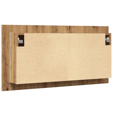 vidaXL Καθρέφτης Ντουλάπι Αρτισιανή Δρυς 90x12x45cm Επεξ. Ξύλο 1 τεμ.