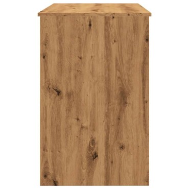 vidaXL Γραφείο Αρτισιανή Δρυς 100x50x76cm από Επεξεργασμένο Ξύλο 1 τεμ.