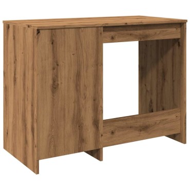 vidaXL Γραφείο Αρτισιανή Δρυς 100x50x76cm από Επεξεργασμένο Ξύλο 1 τεμ.