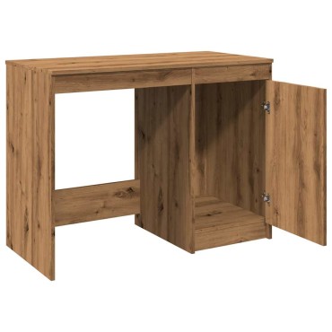 vidaXL Γραφείο Αρτισιανή Δρυς 100x50x76cm από Επεξεργασμένο Ξύλο 1 τεμ.