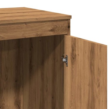 vidaXL Γραφείο Αρτισιανή Δρυς 100x50x76cm από Επεξεργασμένο Ξύλο 1 τεμ.