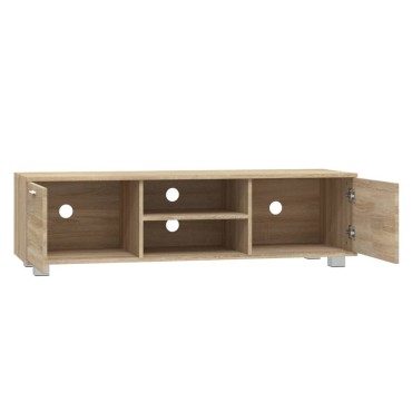 vidaXL Έπιπλο Τηλεόρασης Sonoma Δρυς 140x40,5x35cm Επεξεργ. Ξύλο