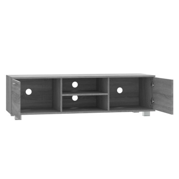 vidaXL Έπιπλο Τηλεόρασης Γκρι Sonoma 140x40,5x35cm από Επεξεργ. Ξύλο