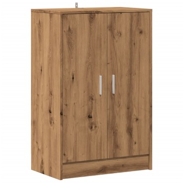 vidaXL Παπουτσοθήκη Αρτισιανή Δρυς 60x35x92cm Επεξεργασμένο Ξύλο