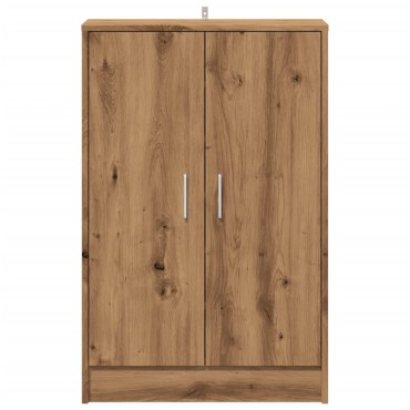 vidaXL Παπουτσοθήκη Αρτισιανή Δρυς 60x35x92cm Επεξεργασμένο Ξύλο