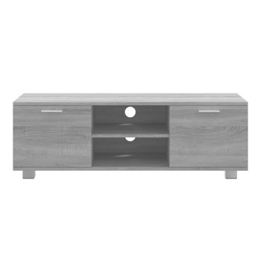 vidaXL Έπιπλο Τηλεόρασης Γκρι Sonoma 120x40,5x35cm από Επεξεργ. Ξύλο